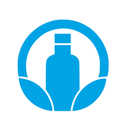 Bottle Leaf Circle Logo #00a3e4
