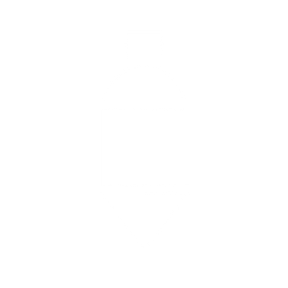 Bauhaus Bottle Logo #ffffff