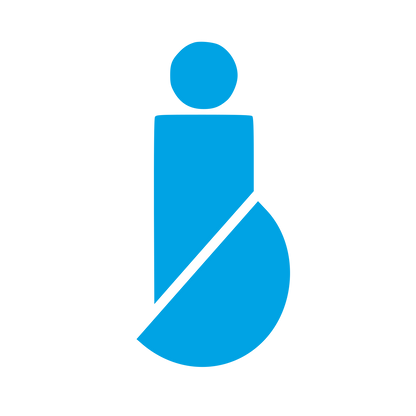 Bauhaus Bottle Person Logo #00a3e4