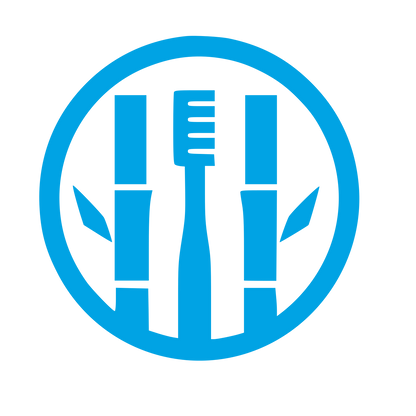 Bamboo Toothbrush Circle Logo #00a3e4