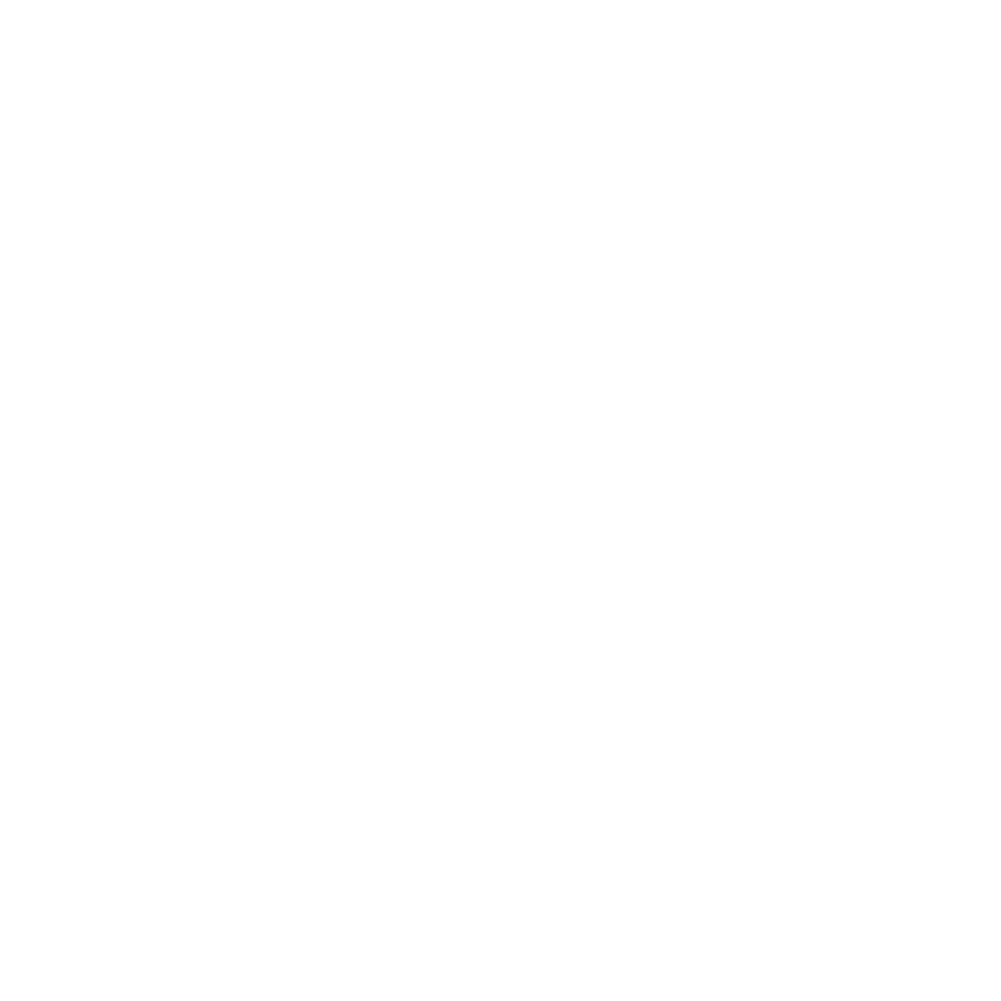 Bamboo Toothbrush Brutalist Logo #ffffff