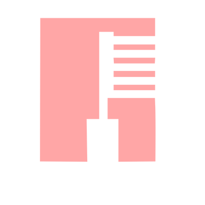 Bamboo Toothbrush Brutalist Logo #ffa6a6