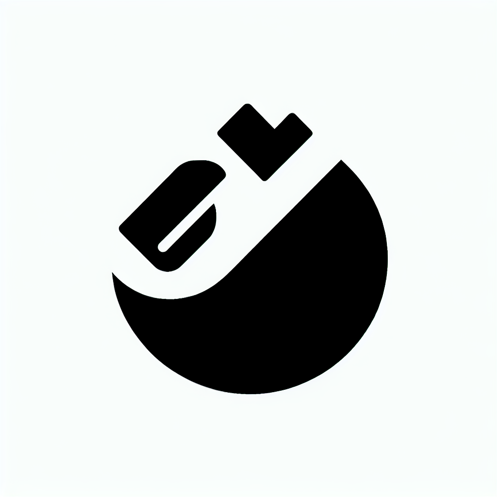 Half-Circle Cleaning Service Logo