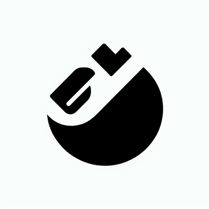 Half-Circle Cleaning Service Logo