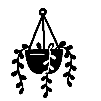 Hanging Plant Pot Logo