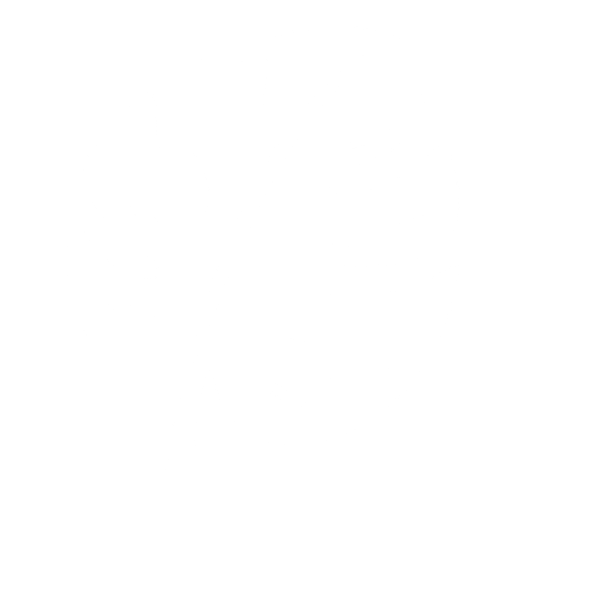 Monstera Leaf Houseplant Logo #ffffff