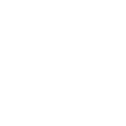 Vinyl Record Letter D Logo #ffffff