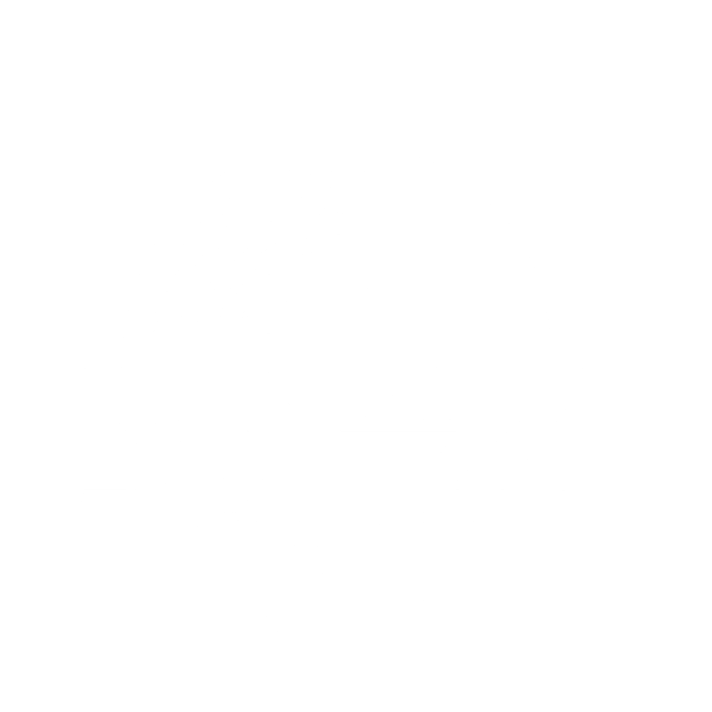 Vinyl Record Arrow Logo #ffffff