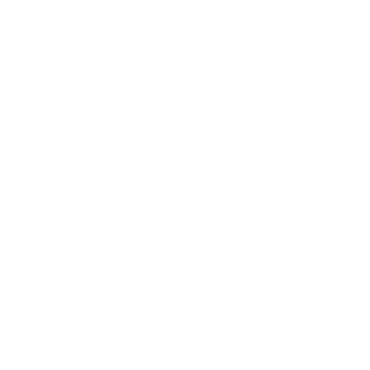 Vinyl Record Speed Lines Logo #ffffff