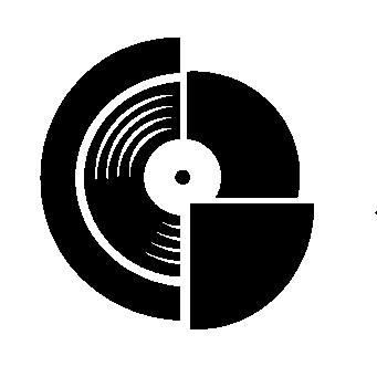 Split Vinyl Record Logo