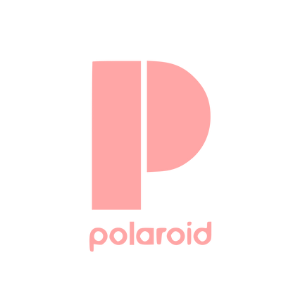 Polaroid Letter P Logo #ffa6a6