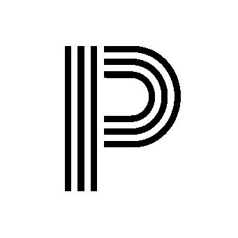 Multiline Letter P Logo