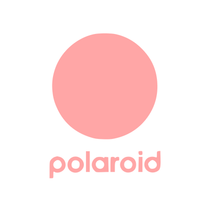 Polaroid Circle Brand Logo #ffa6a6