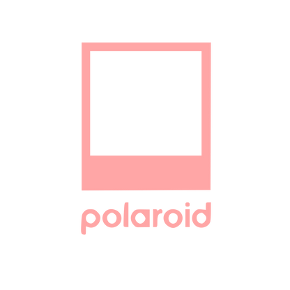 Polaroid Photo Frame Logo #ffa6a6