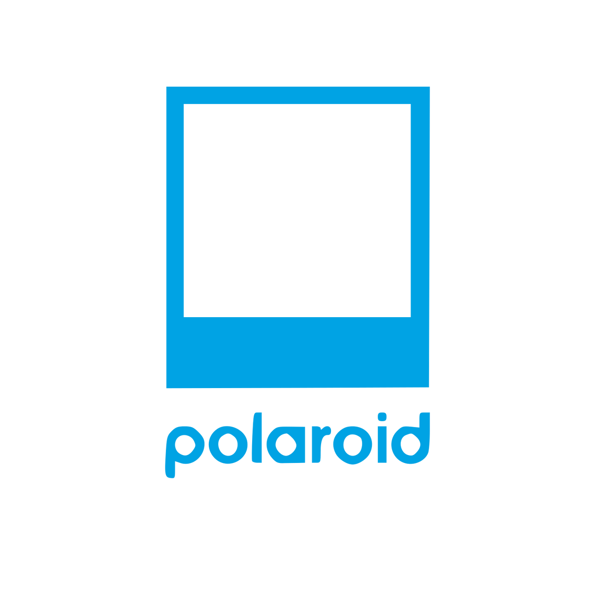 Polaroid Photo Frame Logo #00a3e4