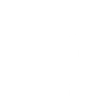 Pixel Art DJ Turntable Logo #ffffff