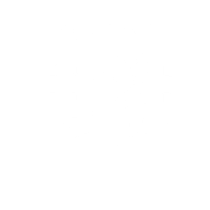 Pixel Turntable Gear Logo #ffffff