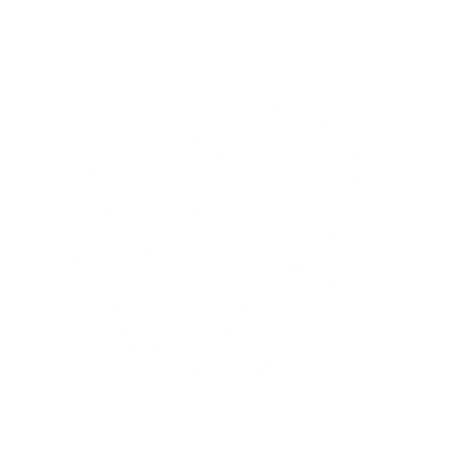 Monstera Leaf Silhouette Logo #ffffff