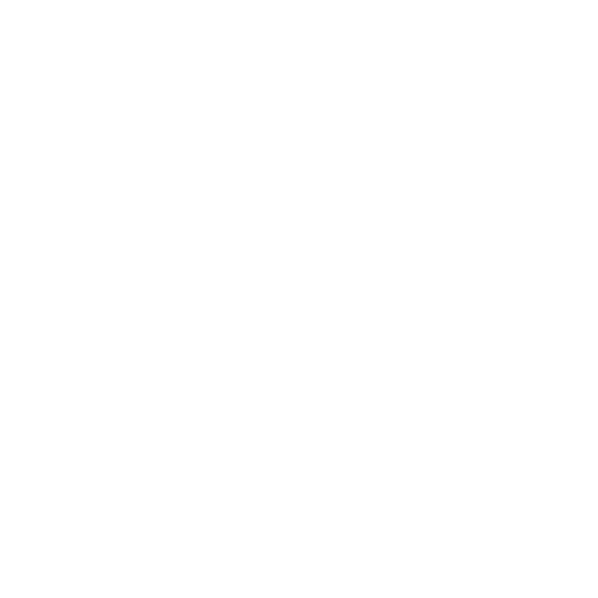 Monstera Leaf Logo #ffffff