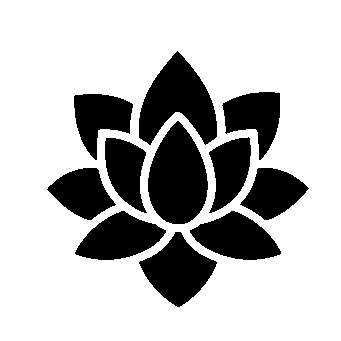 Lotus Flower Pictogram Logo