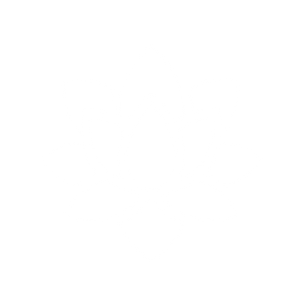 Lotus Flower Pictogram Logo #ffffff