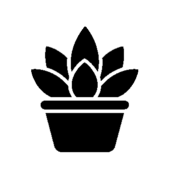 Succulent Plant Pot Logo