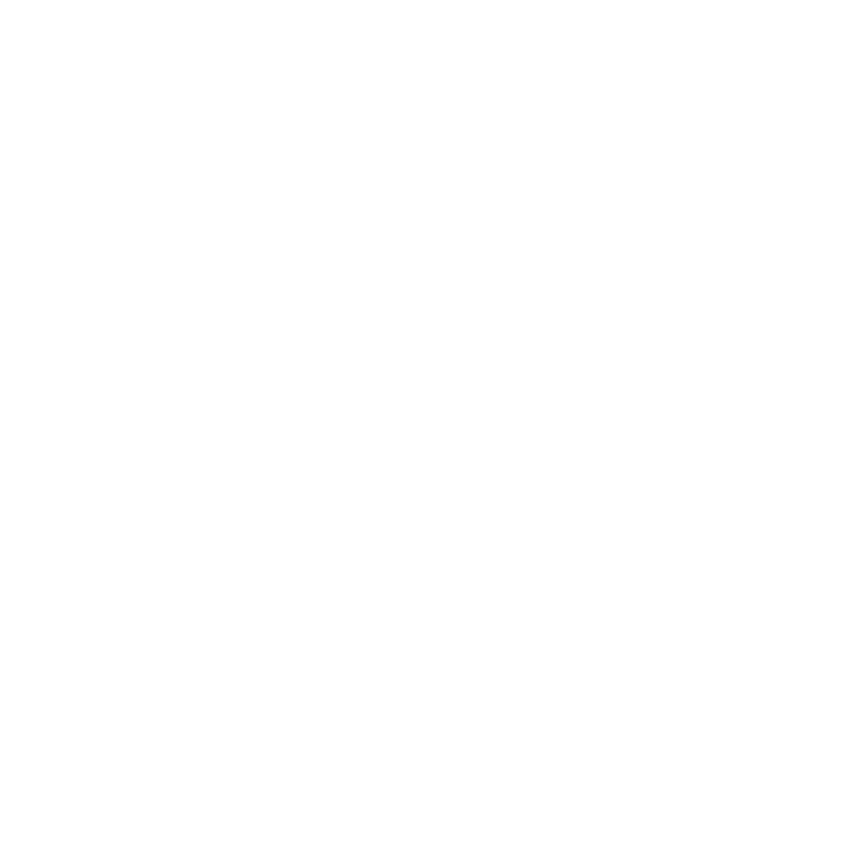 Succulent Plant Pot Logo #ffffff