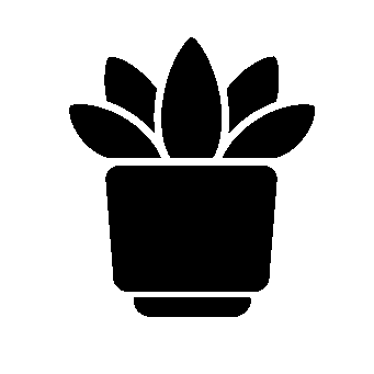 Succulent Plant Pot Logo