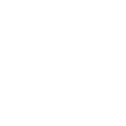 Succulent Plant Pot Logo #ffffff