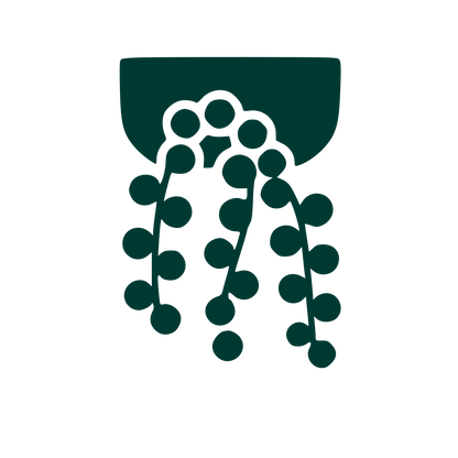 Hanging Succulent Plant Logo #003932