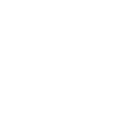 Lotus Flower Pictogram Logo #ffffff