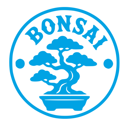 Bonsai Tree Circle Logo #00a3e4