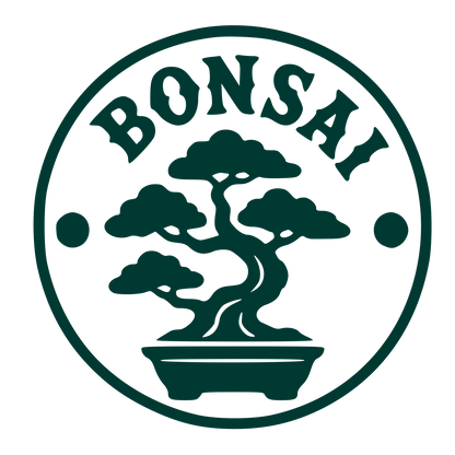Bonsai Tree Circle Logo #003932