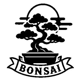 Bonsai Tree Banner Logo