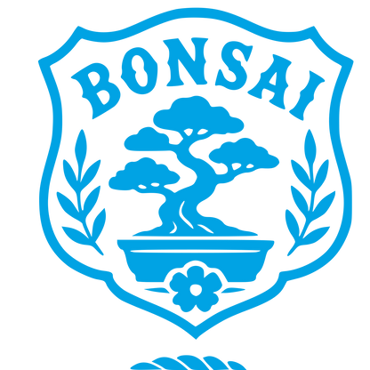 Bonsai Tree Shield Logo #00a3e4