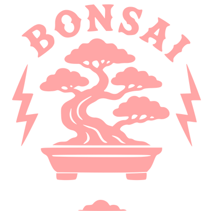 Tattoo Flash Bonsai Logo #ffa6a6