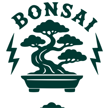 Tattoo Flash Bonsai Logo #003932