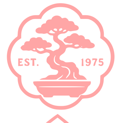 Bonsai Tree Emblem Logo #ffa6a6