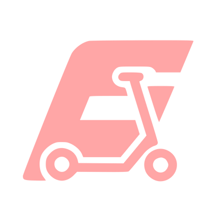 E-Scooter Letter E Logo #ffa6a6