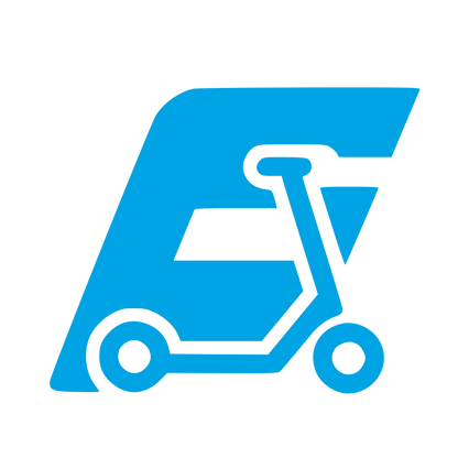 E-Scooter Letter E Logo #00a3e4