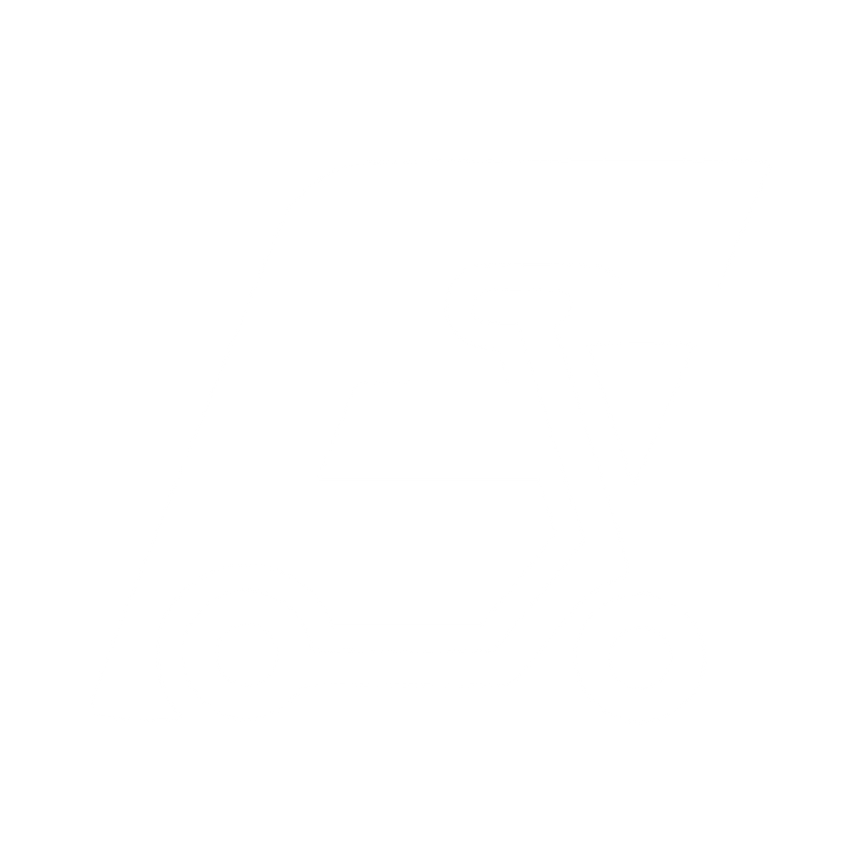 E-Scooter Letter E Logo #ffffff