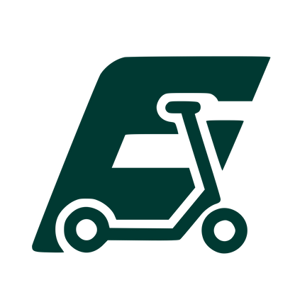 E-Scooter Letter E Logo #003932