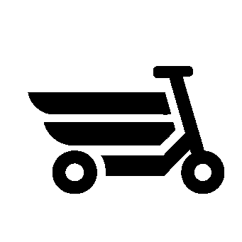 Electric Scooter Bold Logo