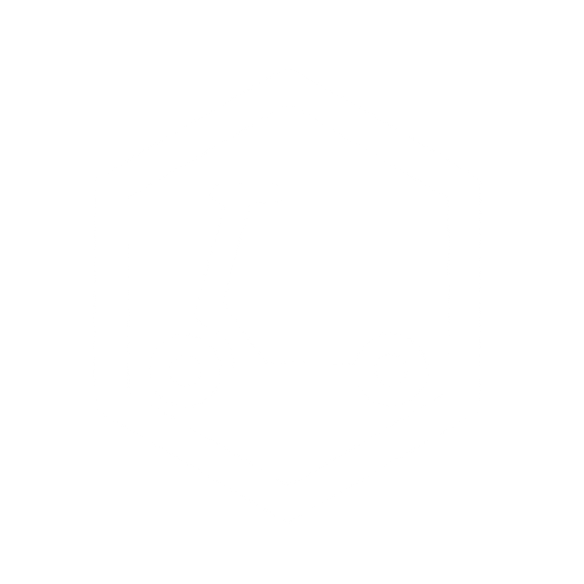 Scooter Hexagon Badge Logo #ffffff