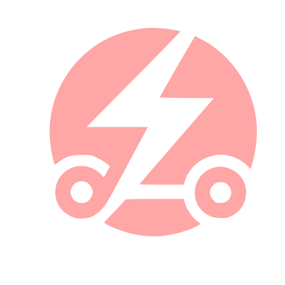Electric Scooter Bolt Logo #ffa6a6