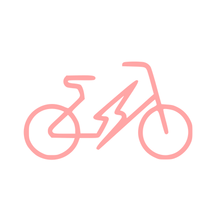 Monoline Electric Bike Logo #ffa6a6