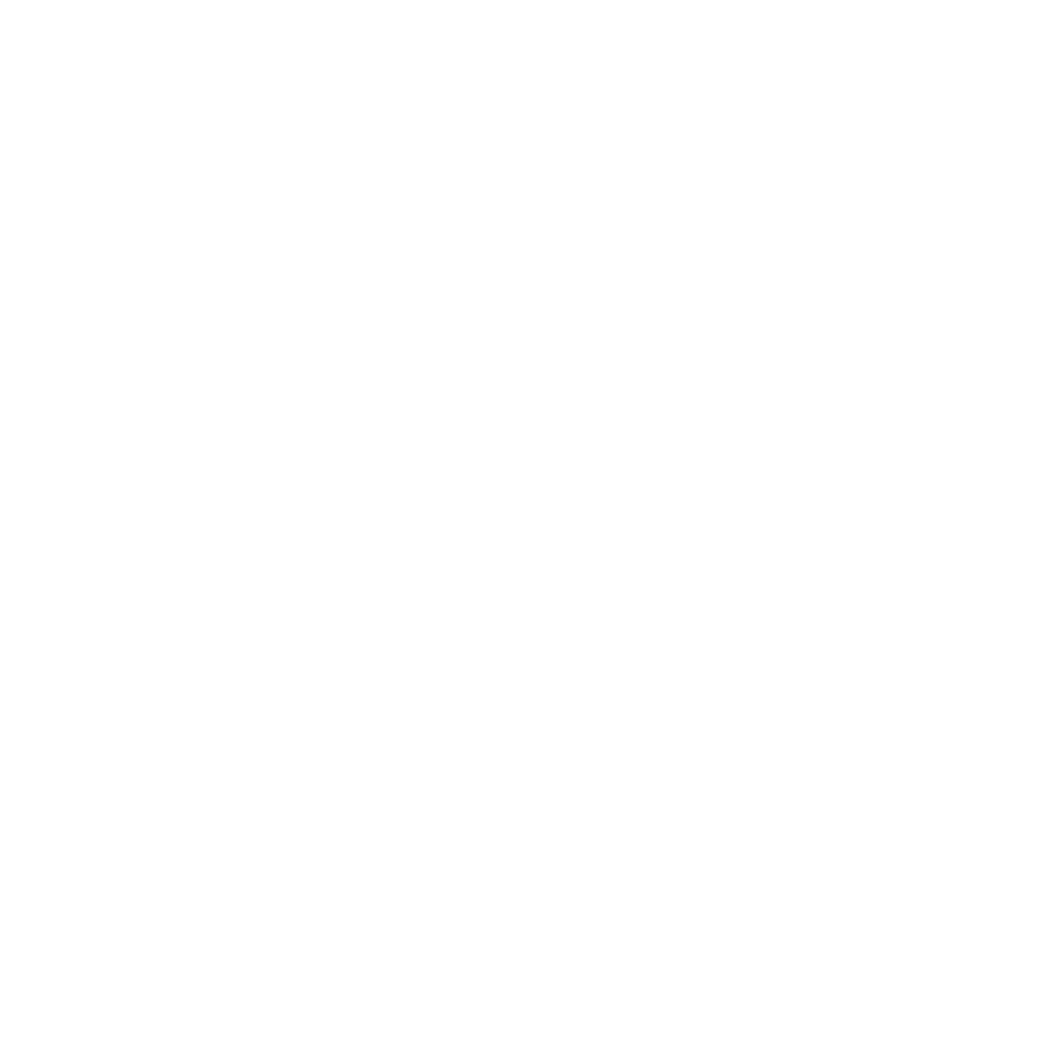 Monoline Bicycle Circle Logo #ffffff