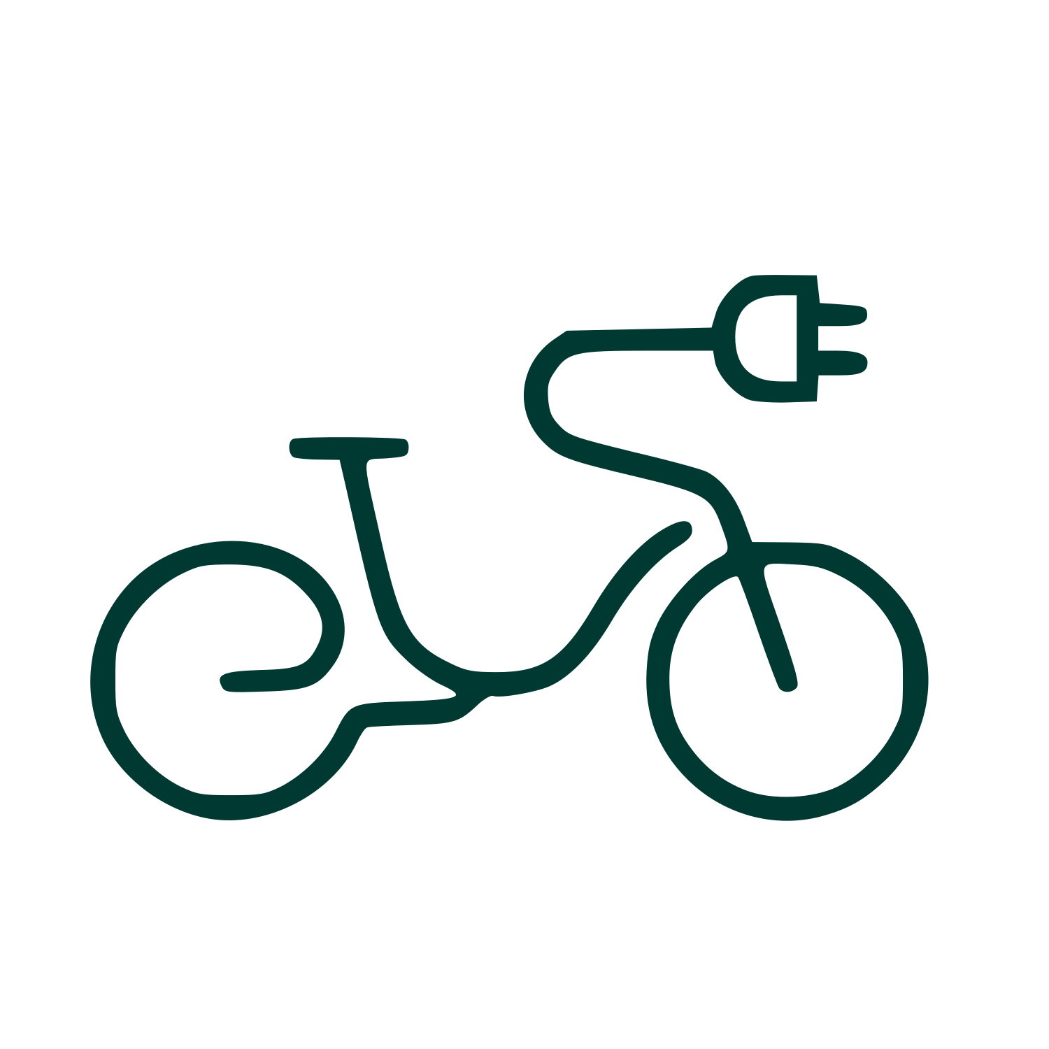 Monoline Electric Bike Logo #003932