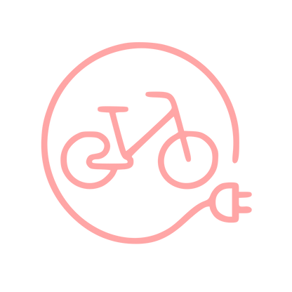 Monoline E-Bike Plug Logo #ffa6a6