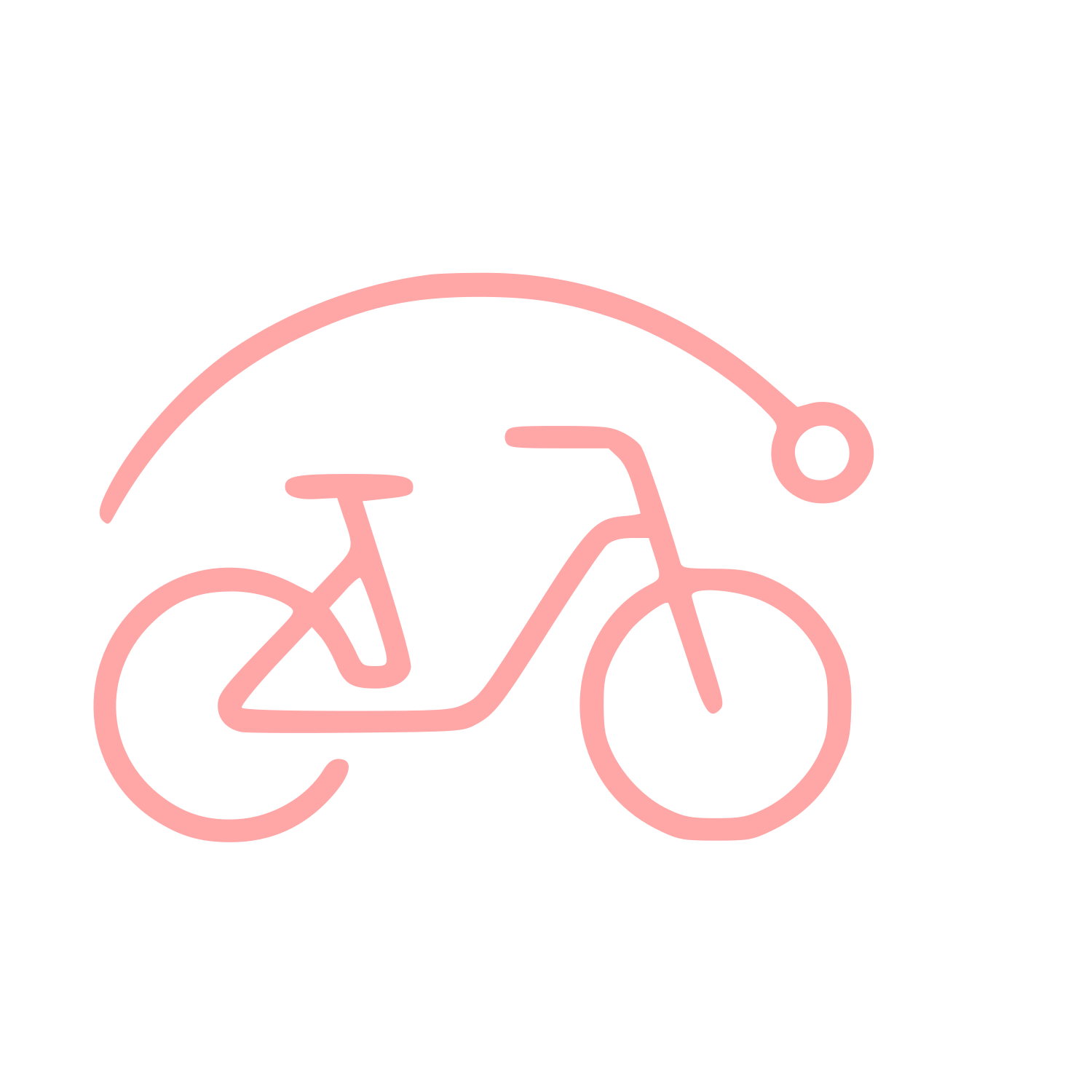 Monoline E-Bike Logo #ffa6a6